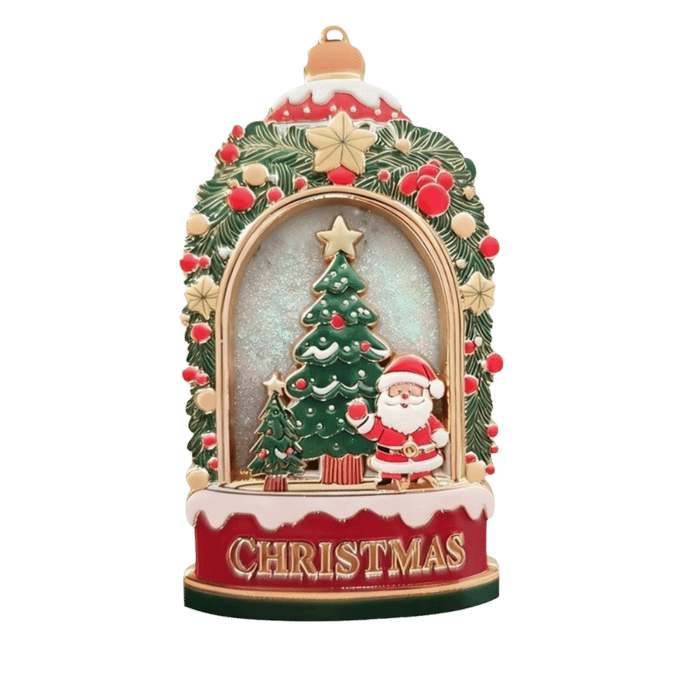 Vintage Collectible Santa - Vintage Alloy Magnetic Fridge Magnets No