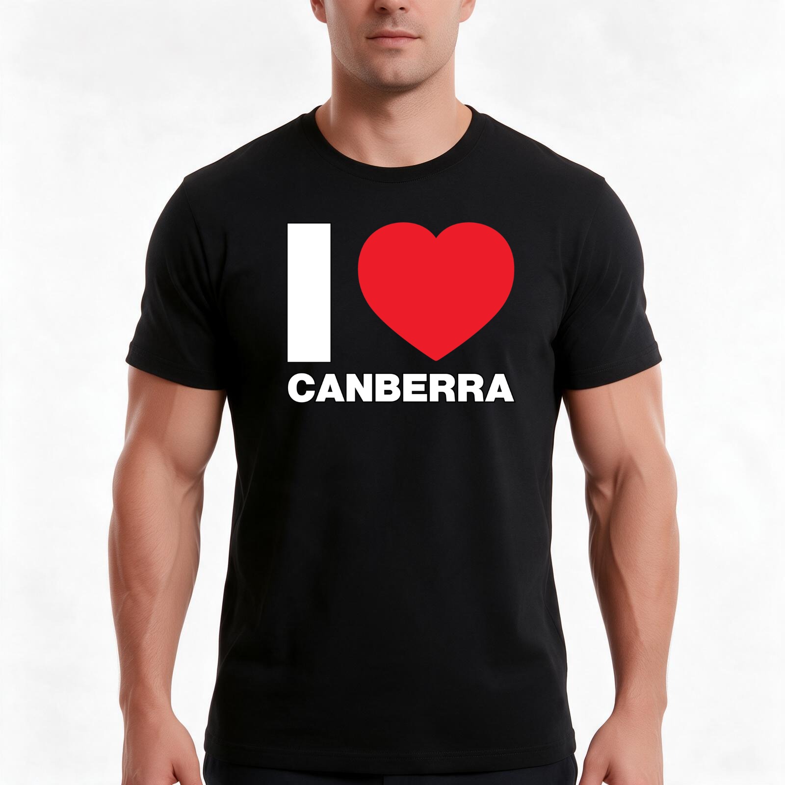 Canberra Vintage & Collectible Centre Reviews - I Love Canberra, Australia T-Shirt, Summer