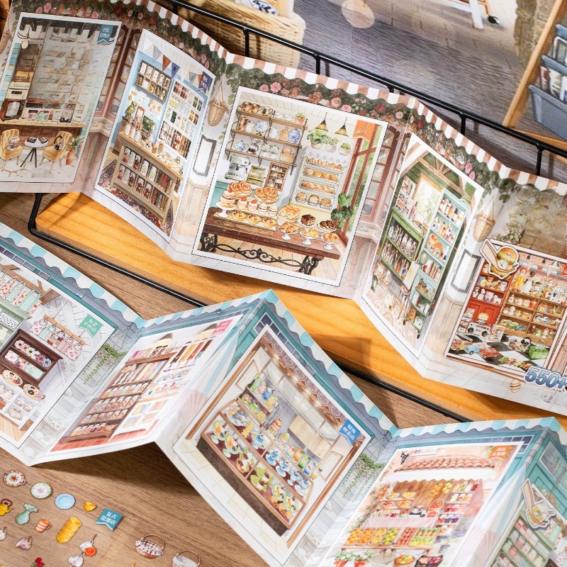 Vintage And Collectible Books - 24pcs Tea Story Vintage Mini Shop
