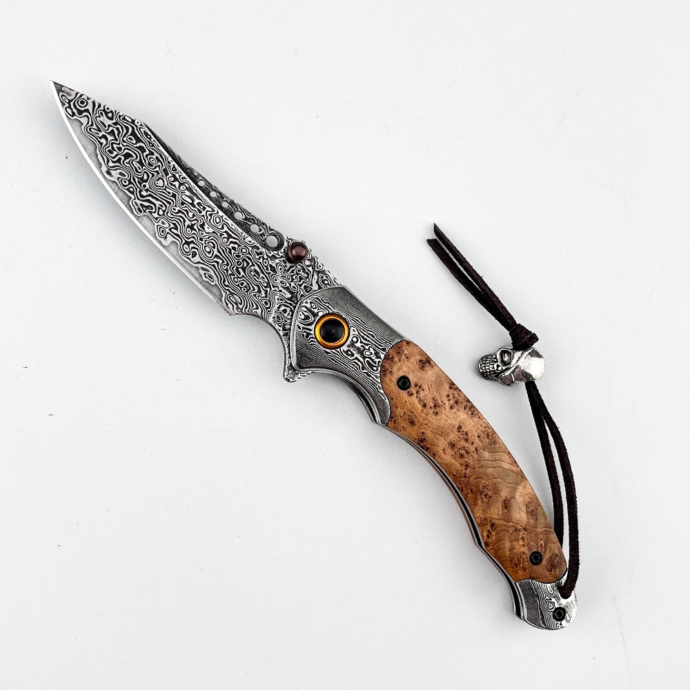 High Hardness Damascus Pattern - Vintage Collectible Knives review and price