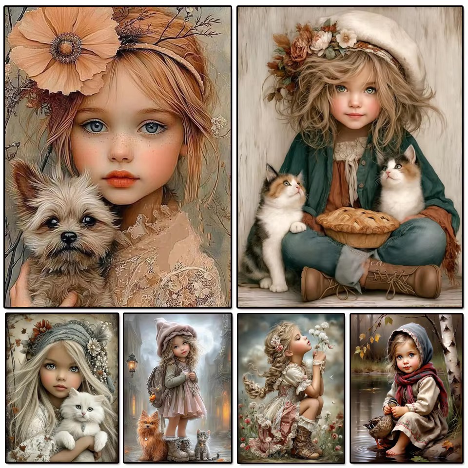 IY Diamond Painting Vintage Ru - Vintage Cartoon Collectible review and price