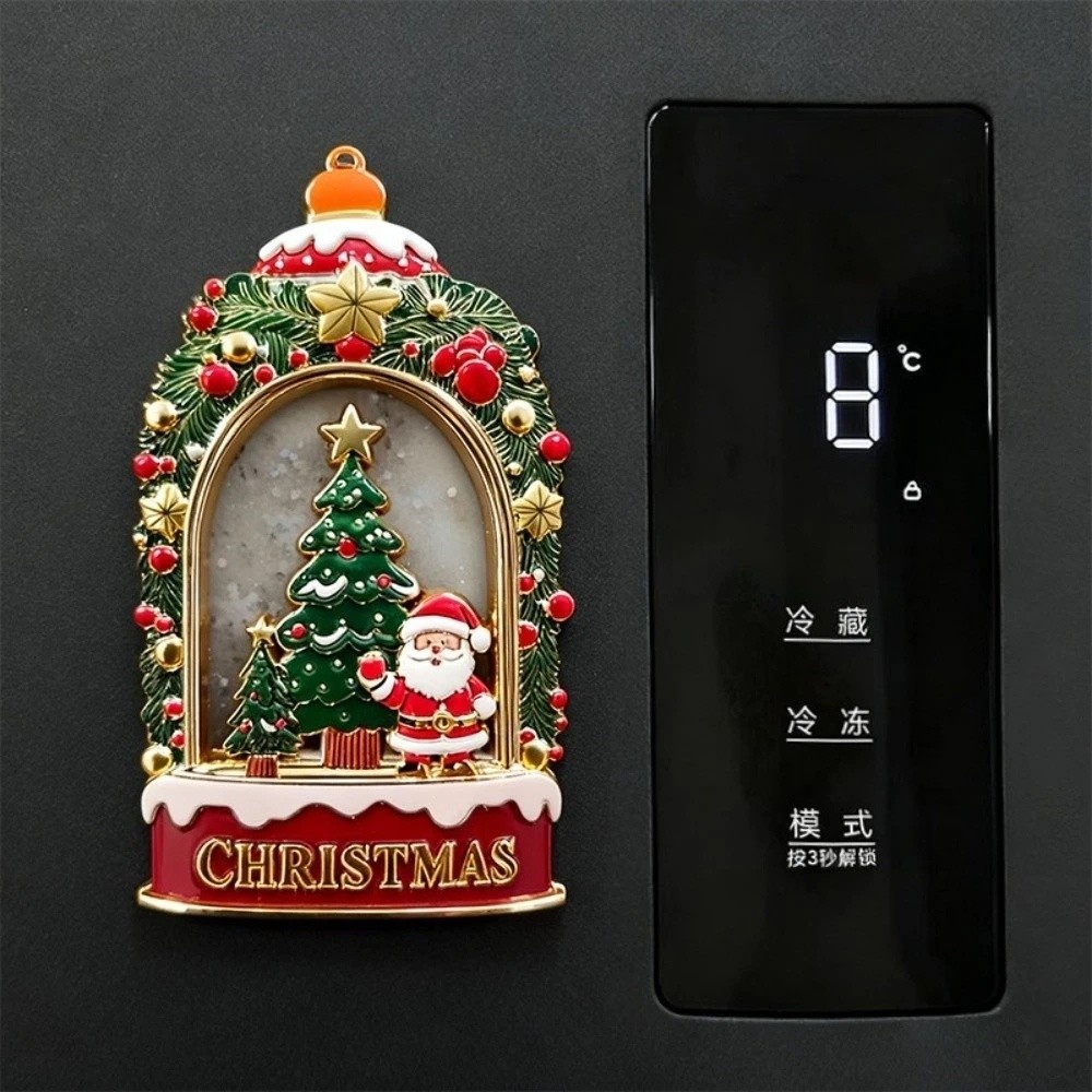 Vintage Alloy Magnetic Fridge  - Vintage Collectible Santa review and price
