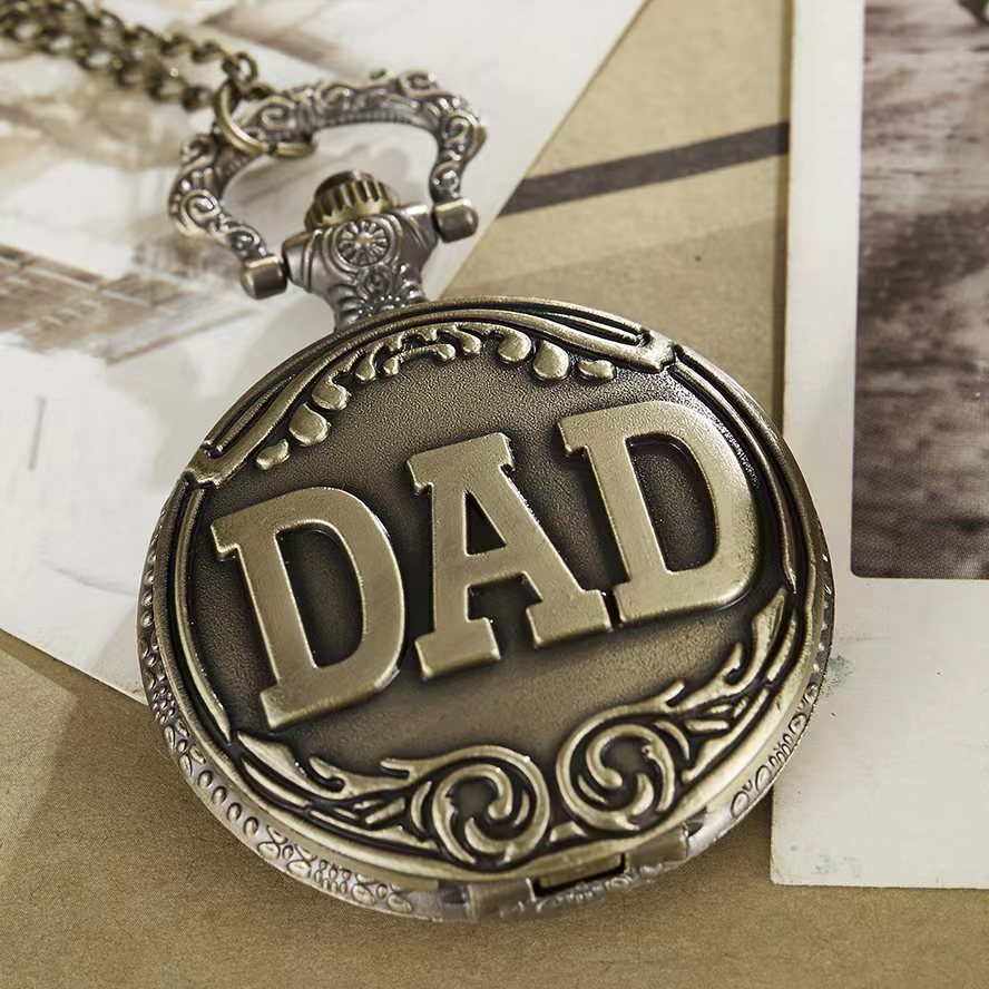 Vintage bronze carving DAD Fas - Best Collectible Vintage Watches review and price