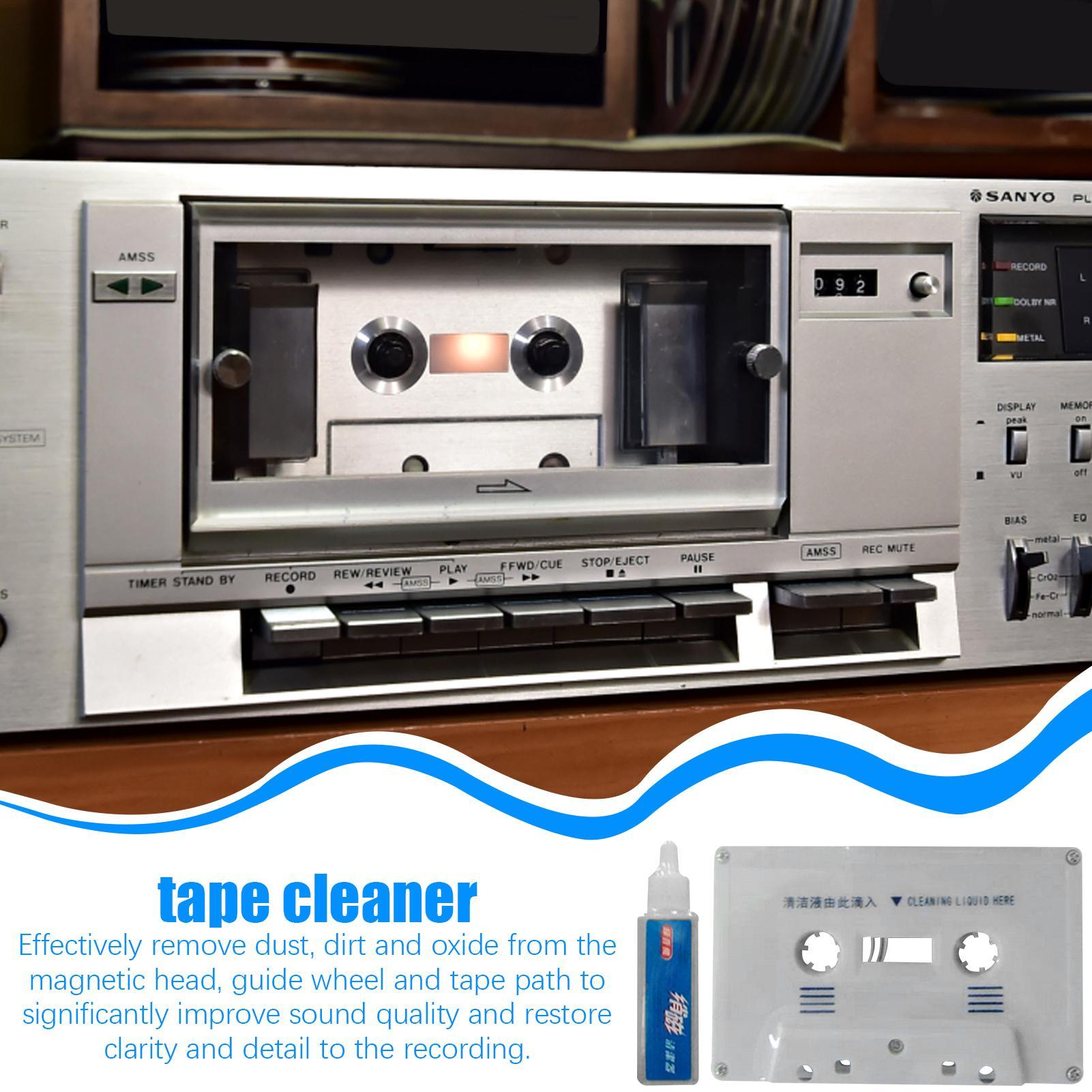 Cassette Head Cleaner Cassette - Cassette Tape Head review and price