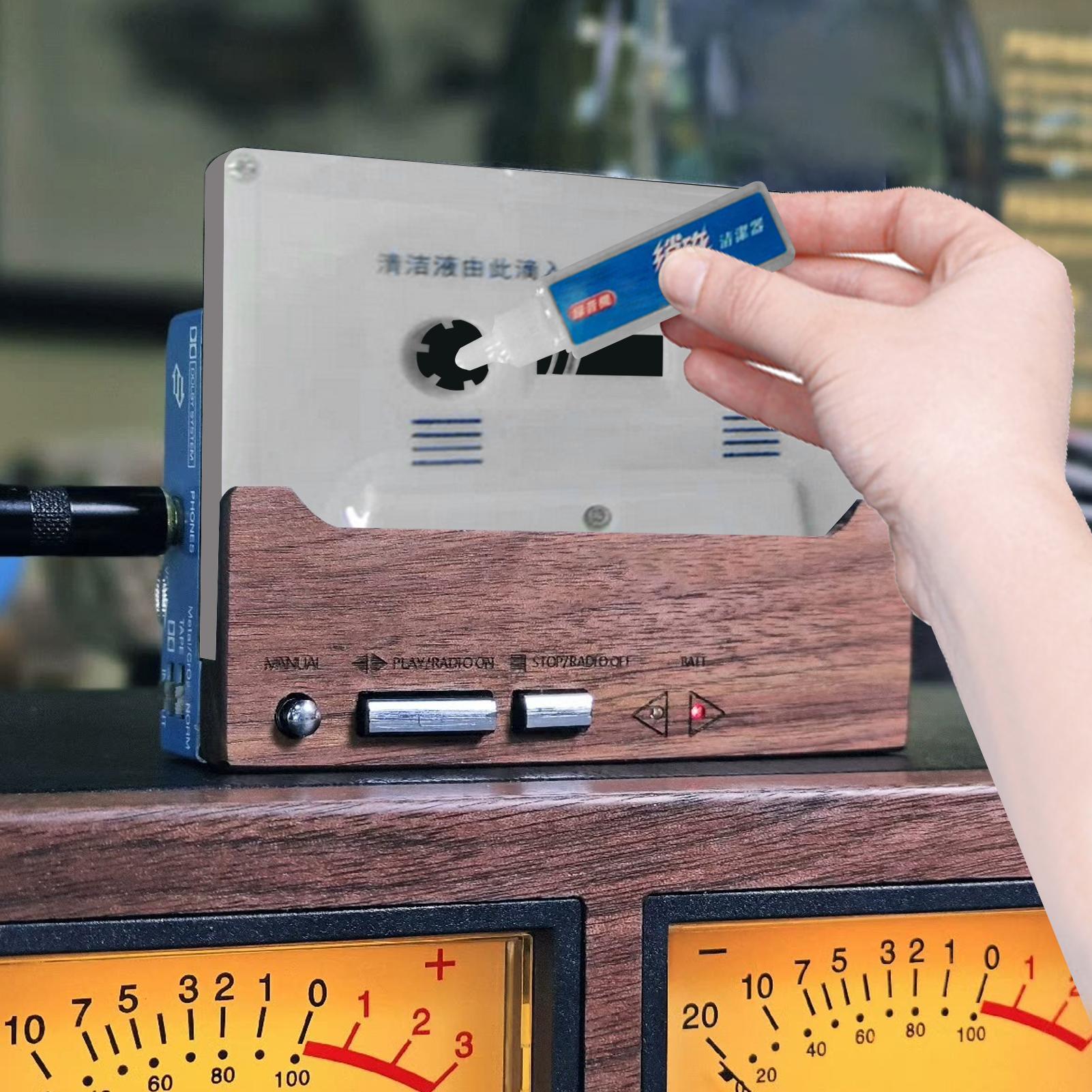 Cassette Head Cleaner Cassette - Cassette Tape Head review and price