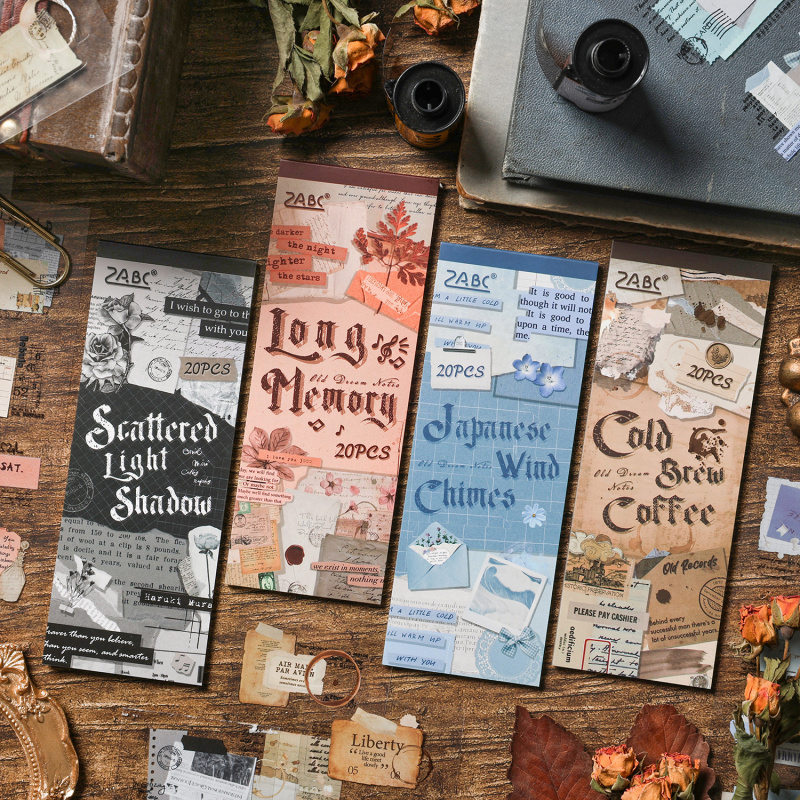 20pcs/lot Vintage Die-Cut Stic - Vintage Collectible Books review and price