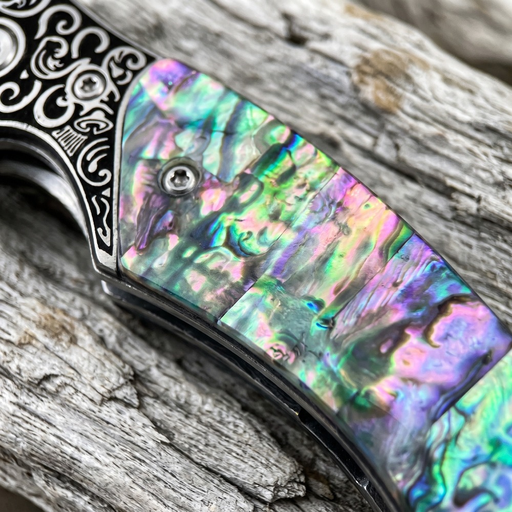 New Vintage Damascus Pattern B - Vintage Collectible Knives review and price