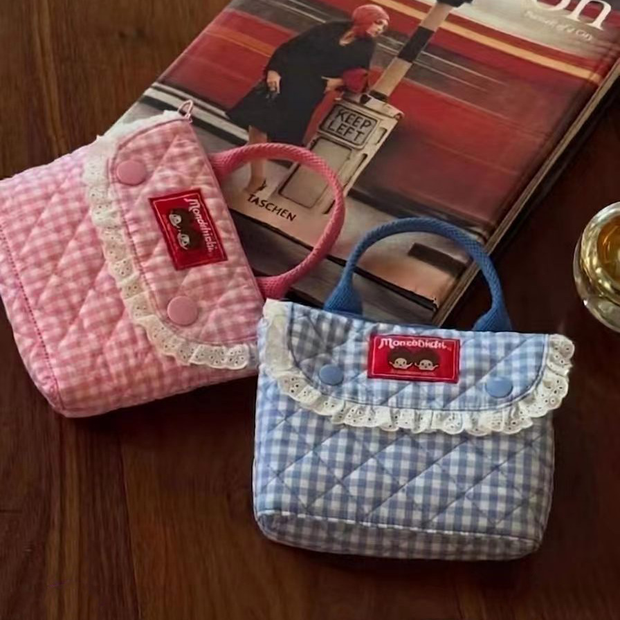 Vintage Plaid Munchki cartoon  - Vintage Items review and price