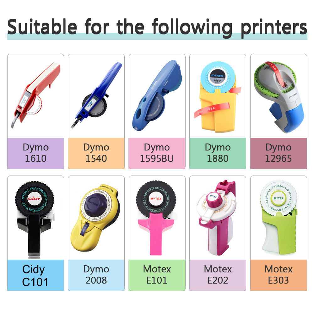 10Rolls 3D Embossing Tape Refi - Typewriter Ribbon Roll review and price