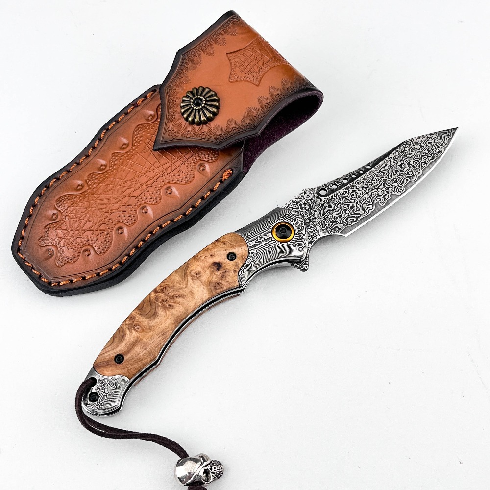 High Hardness Damascus Pattern - Vintage Collectible Knives review and price