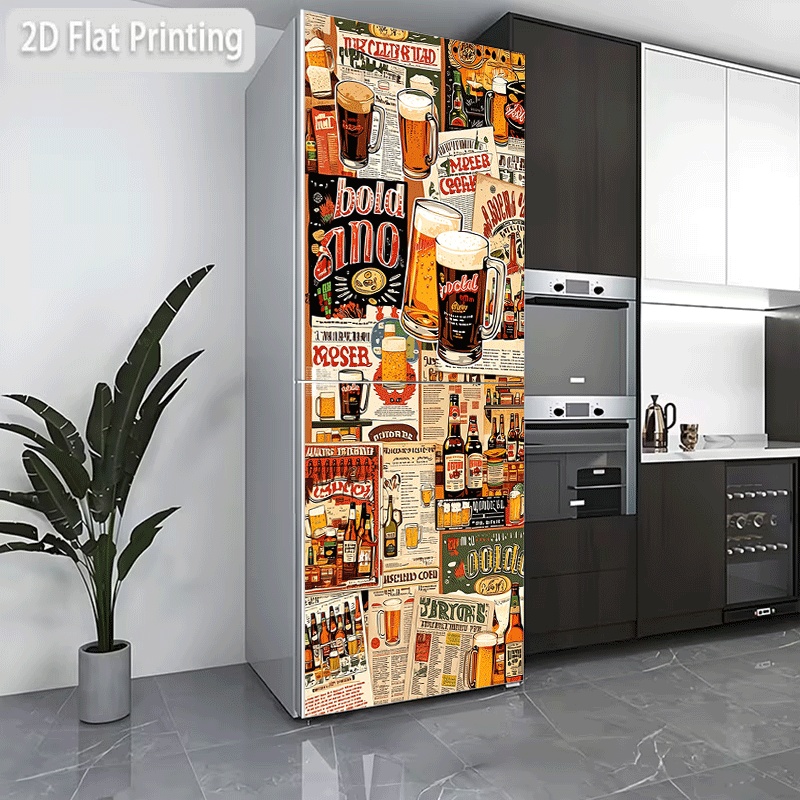 Refrigerator Sticker  Refriger - Vintage Cartoon Collectible review and price