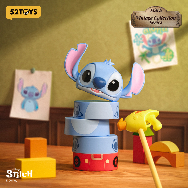 52TOYS Blind Box Stitch Vintag - Vintage Cartoon Collectible review and price