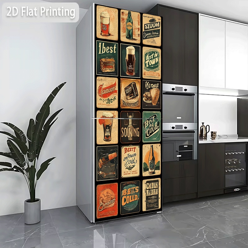 Refrigerator Sticker, Refriger - Vintage Cartoon Collectible review and price