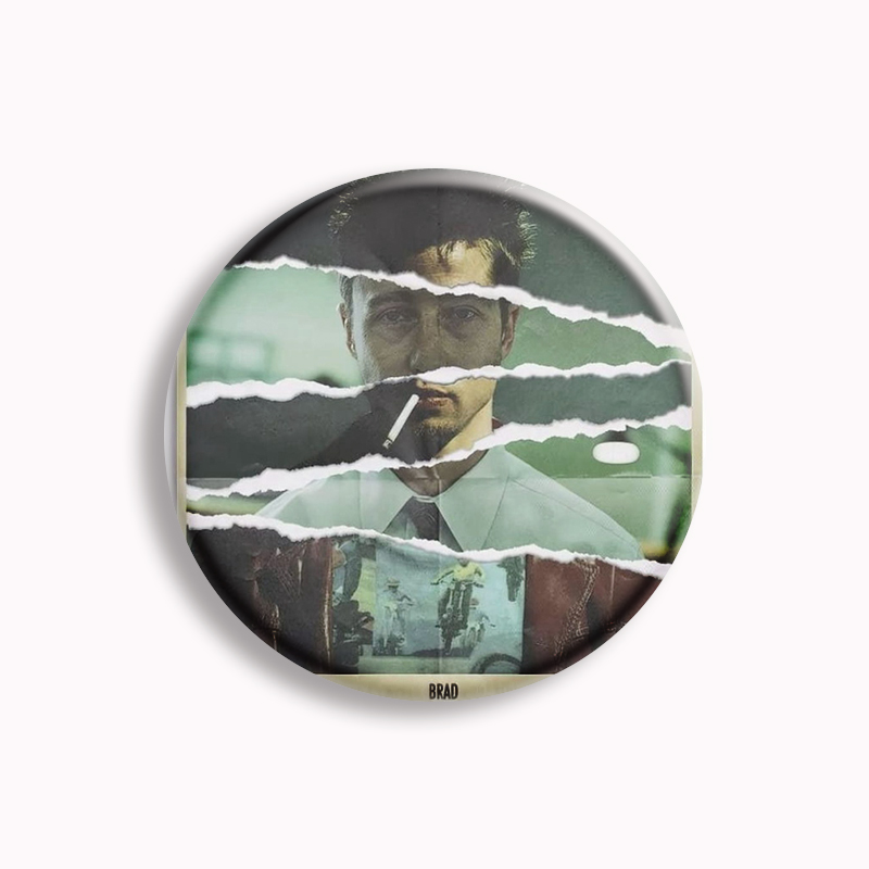 Retro Classic Movie Fight Club - Vintage Collectible Buttons review and price