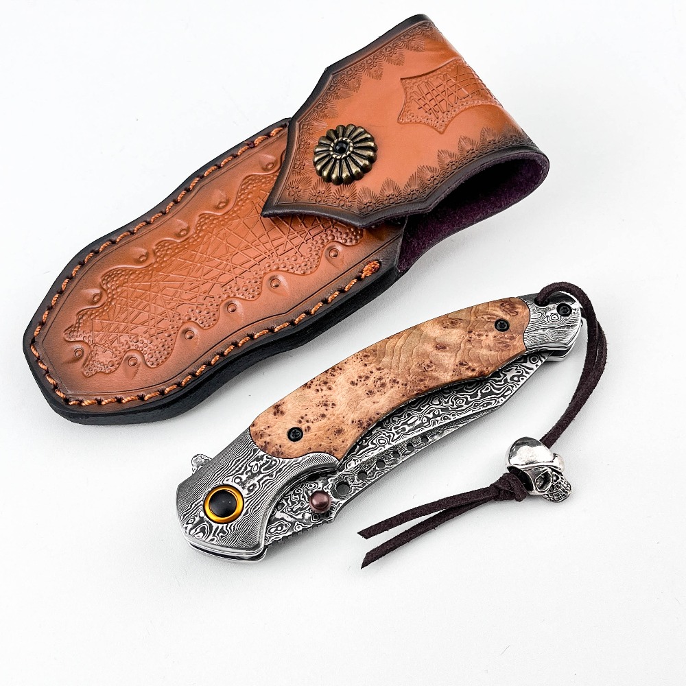 High Hardness Damascus Pattern - Vintage Collectible Knives review and price