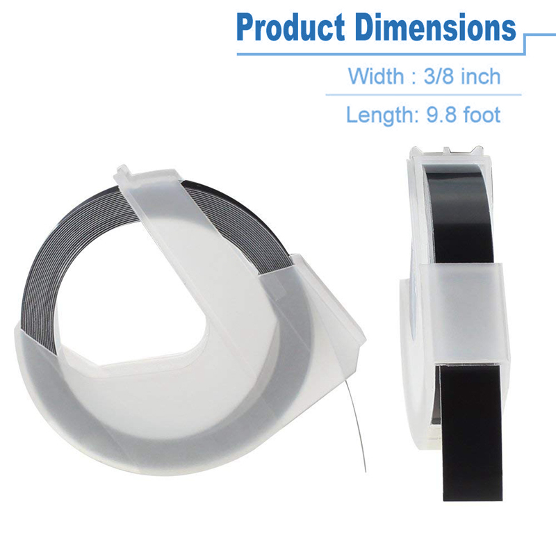 Color 3D Embossing Label Tape  - Typewriter Ribbon Roll review and price