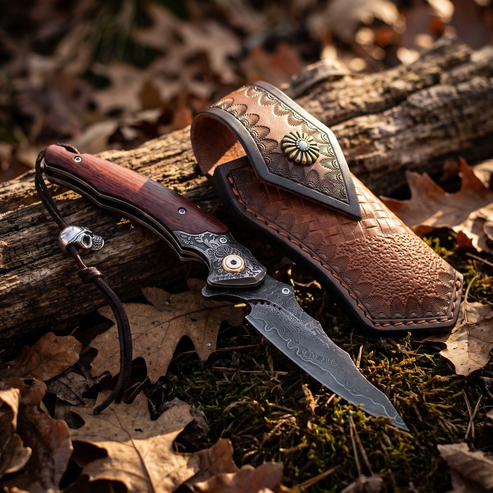 Vintage Engraved Foldable Knif - Vintage Collectible Knives review and price