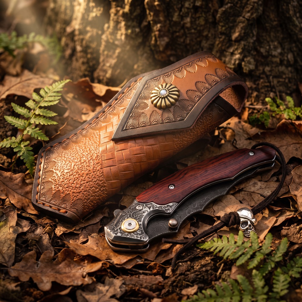 Vintage Engraved Foldable Knif - Vintage Collectible Knives review and price