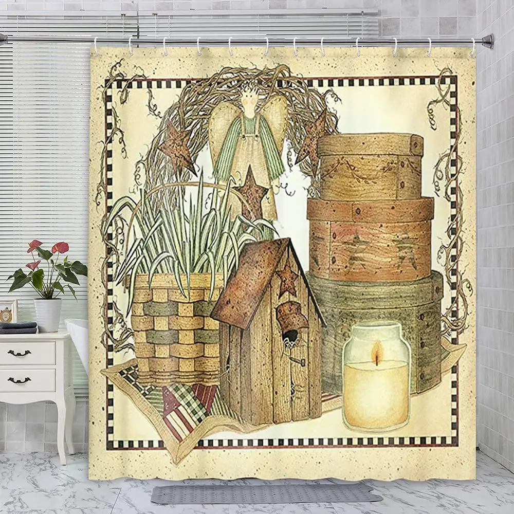 Vintage Rustic Decor Shower Cu - Vintage Cartoon Collectible review and price
