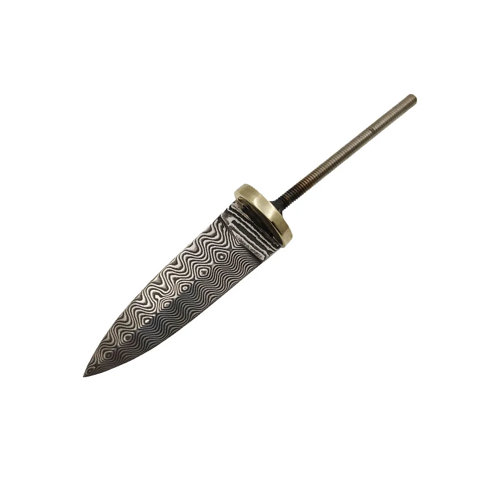 Vintage Damascus Steel Tea Kni - Vintage Collectible Knives review and price